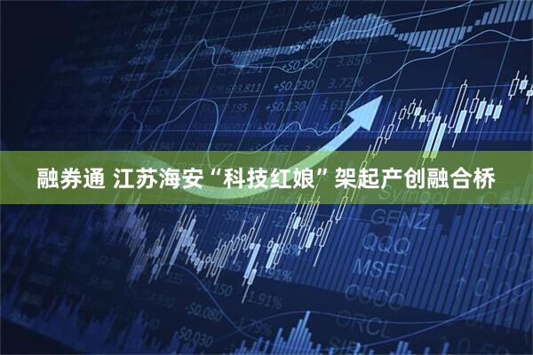 融券通 江苏海安“科技红娘”架起产创融合桥