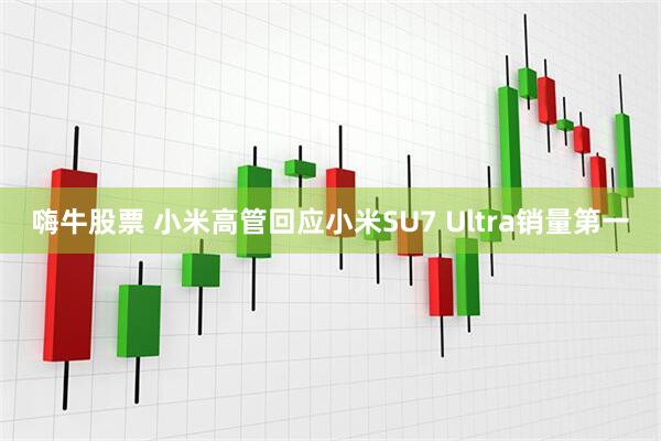 嗨牛股票 小米高管回应小米SU7 Ultra销量第一